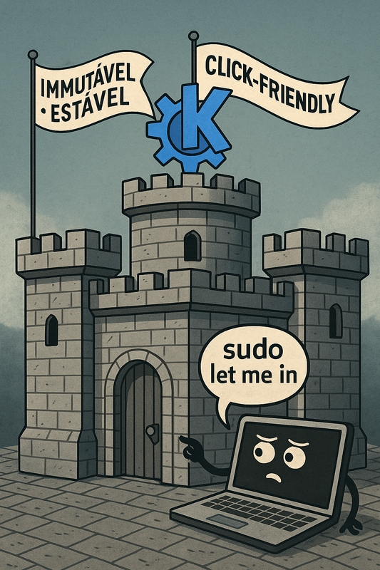 🧪 KDE Linux: A Distro Oficial que Quer te Libertar do Terminal (e do Medo de Quebrar Tudo)