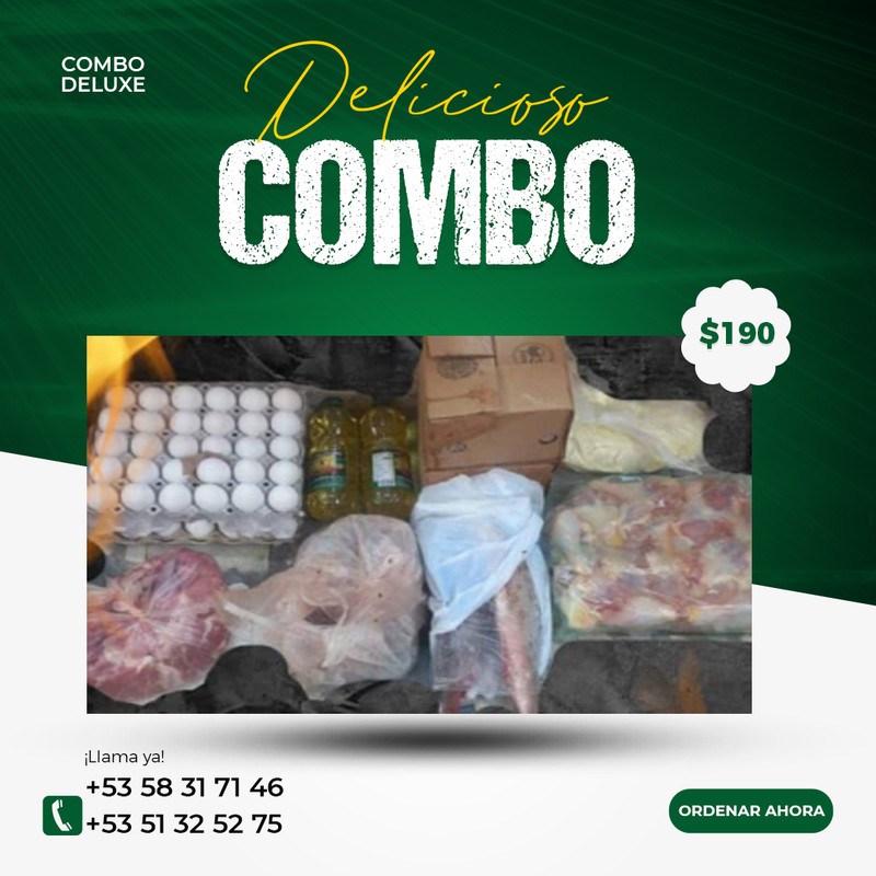 El Combo Deluxe: Un regalo especial para Cuba