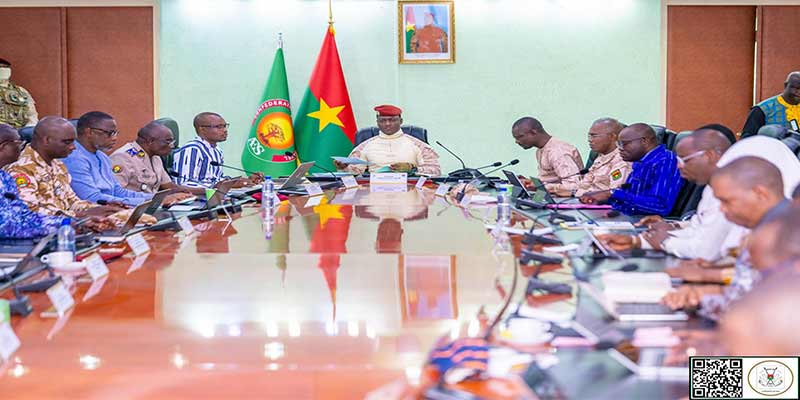 Burkina Faso : Conseil des ministres du jeudi 30 juillet 2026 Burkina Faso : Conseil des ministres du jeudi 30 juillet 2026