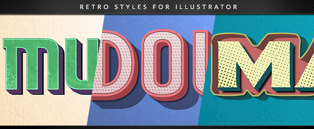 Retro Styles for Illustrator