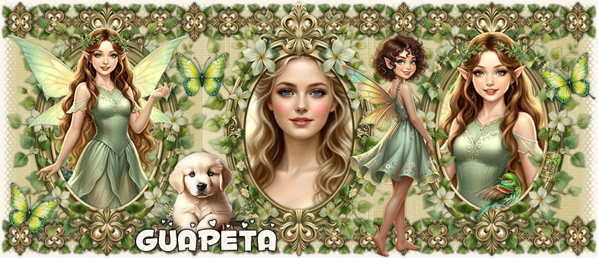 Garden Fairies guapeta