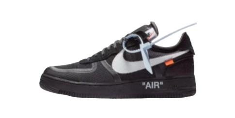 Air Force 1 Low OFF-WHITE Negro Blanco