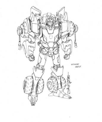 FMH Alex Milne MTMTE - Hoist (pencil sketch)