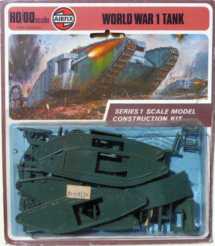 Airfix 76 World War 1 Tank (01315-2)