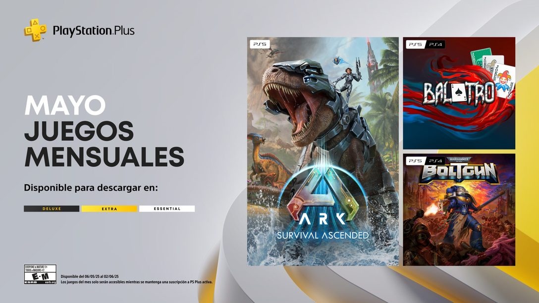 Descubre los juegos de PlayStation Plus de mayo