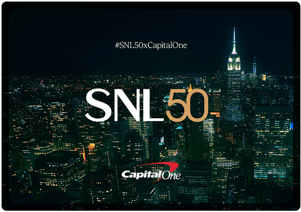 Capital One SNL 50th Anniversary Sweepstakes: Daily Prize Giveaway for First 200 Entrants Capital One SNL 50th Anniversary Sweepstakes: Daily Prize Giveaway for First 200 Entrants
