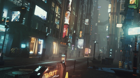 Game Environment Design: Cyberpunk Scenes with Unreal Engine