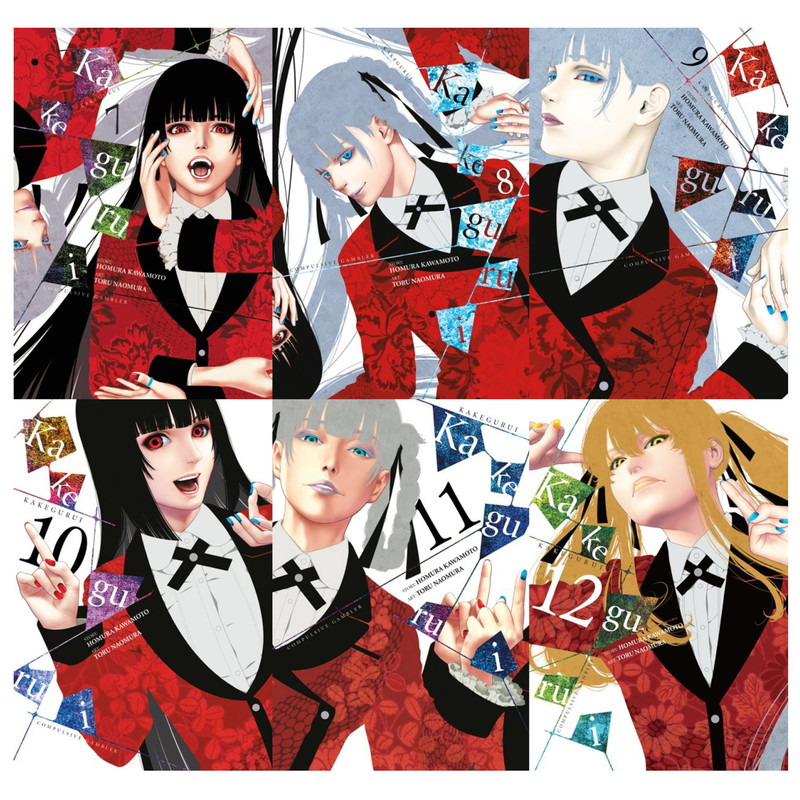 MANGA Kakegurui Compulsive Gambler 7-12 TP