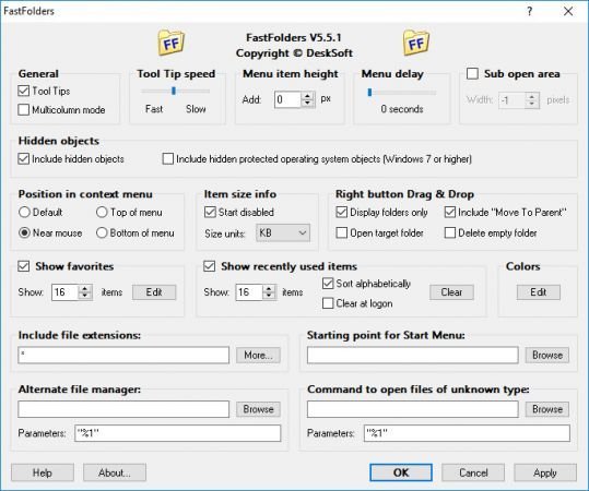 Desksoft FastFolders 5.11 Desksoft FastFolders 5.11