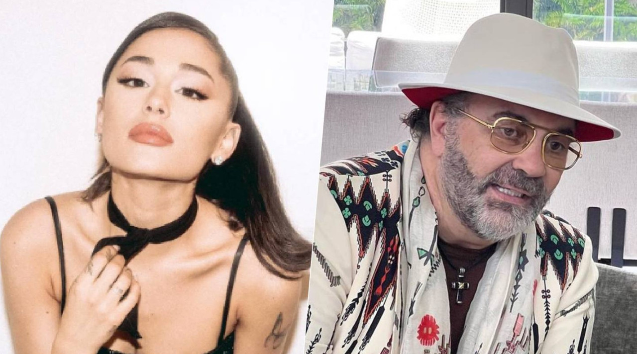 Ariana Grande le copia el look a Mijares y presume zapatos estilo “pezuñas”