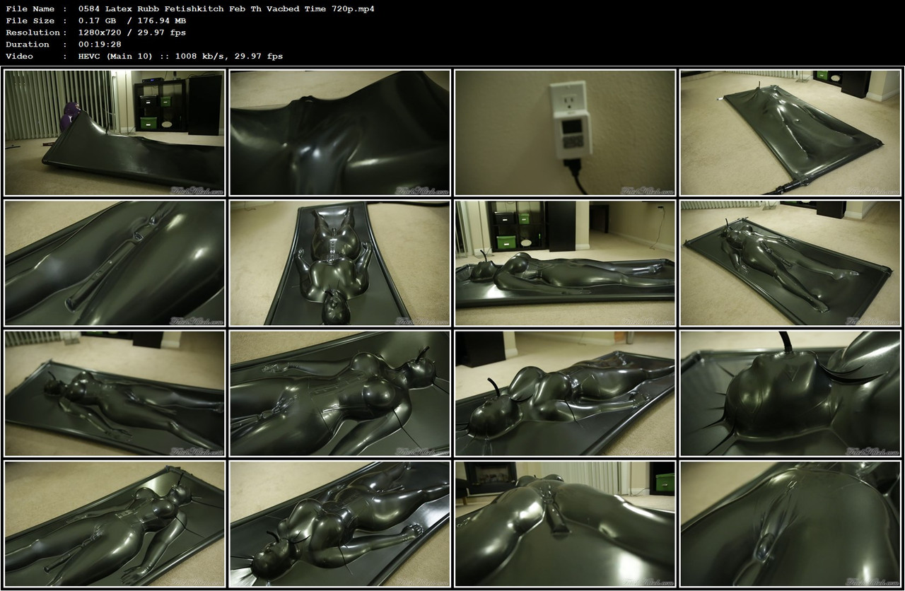 0584 Latex Rubb Fetishkitch Feb Th Vacbed Time 720p mp4