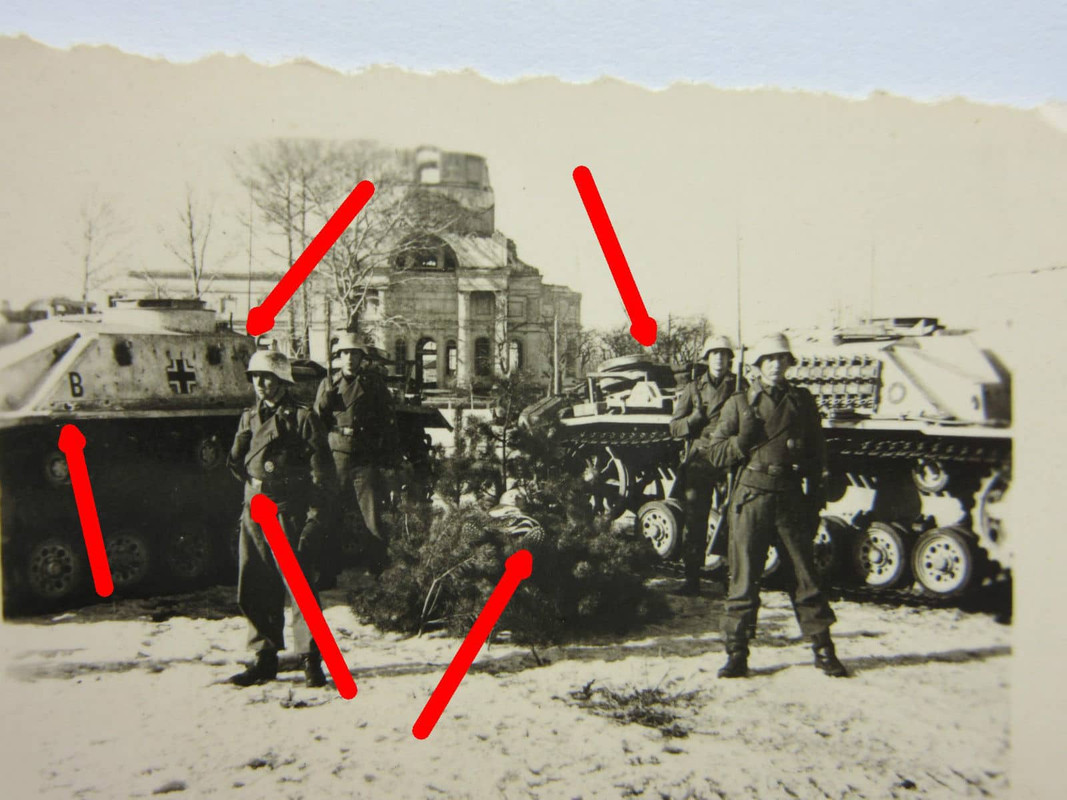 Foto Sturmgeschütz-Abteilung 189 Stug III Langro