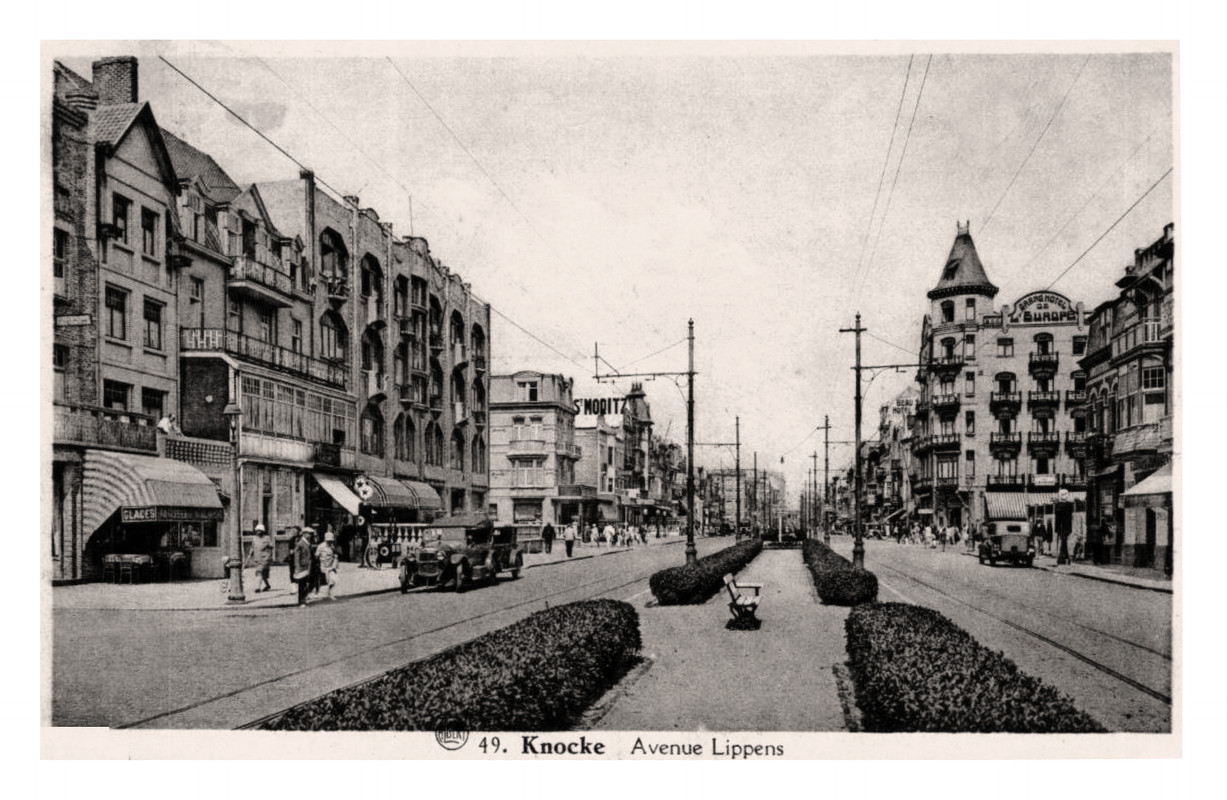 Knokke le Zoute (B) Avenue Lippens (Albert 49)