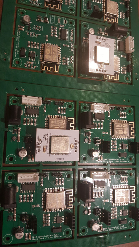 Cartes maîtres (Wifi) et esclaves (Sigfox)