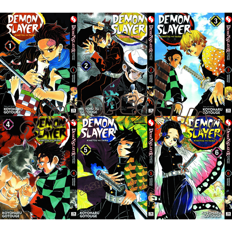 Demon Slayer Kimetsu No Yaiba Manga Volume 1-23 Full Set Comic