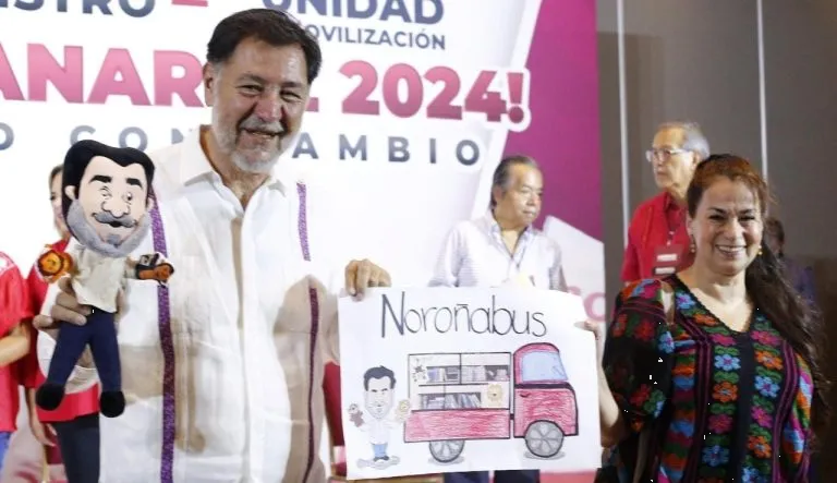 ¿Quién es la esposa de Gerardo Fernández Noroña?