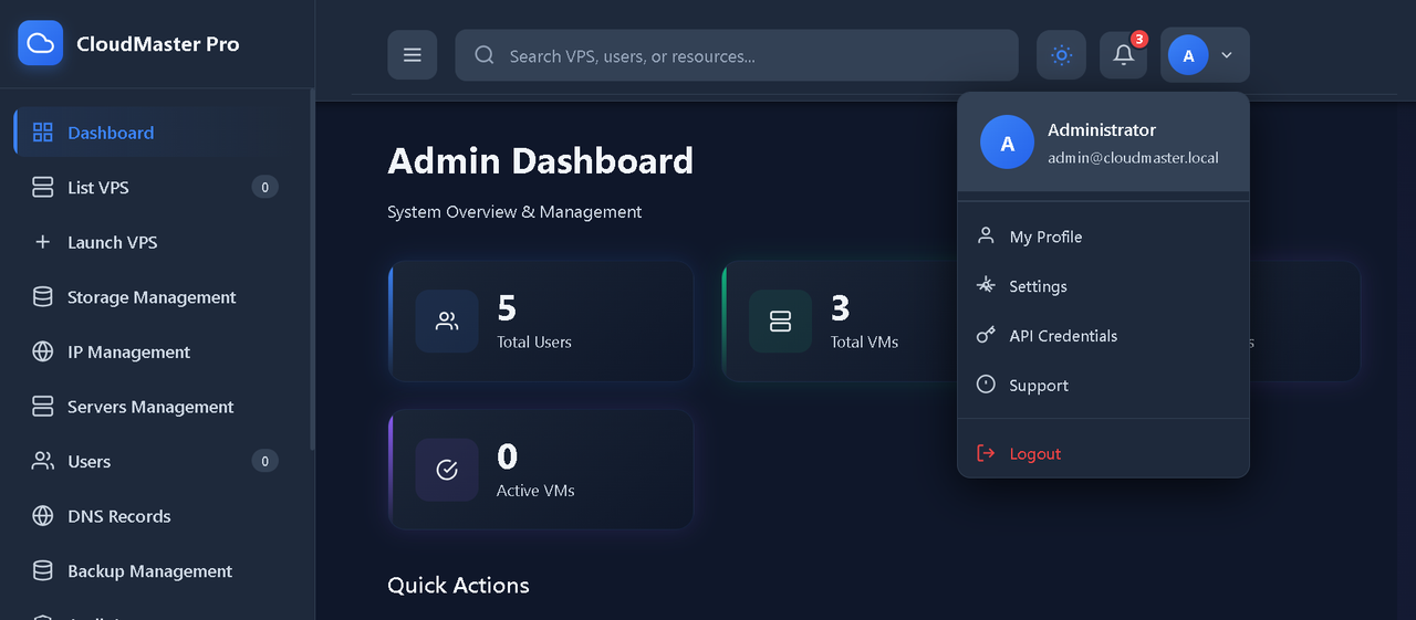 CloudMaster Pro - Enterprise Cloud Infrastructure Management Platform