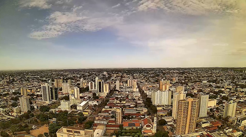 Campo Grande nesta manhã de sábado