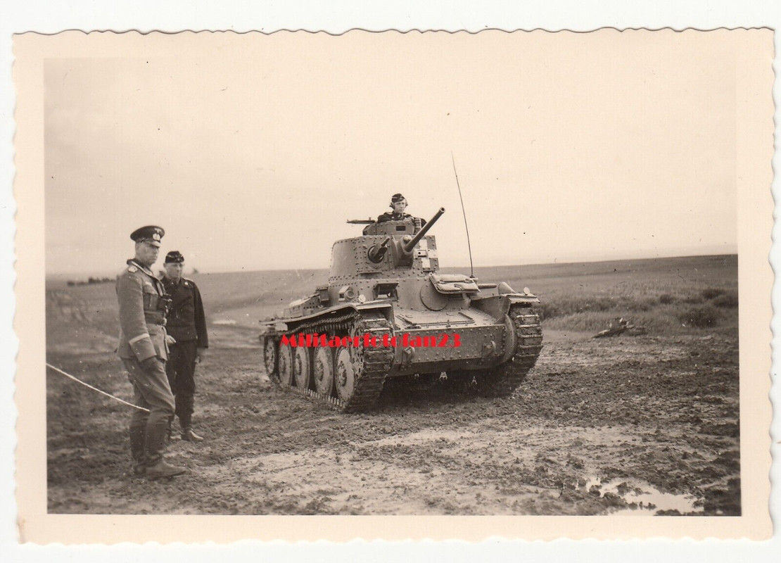 Panzer Abteilung 67 Tschechischer Skoda Panzer im Gelände 1939 (2)