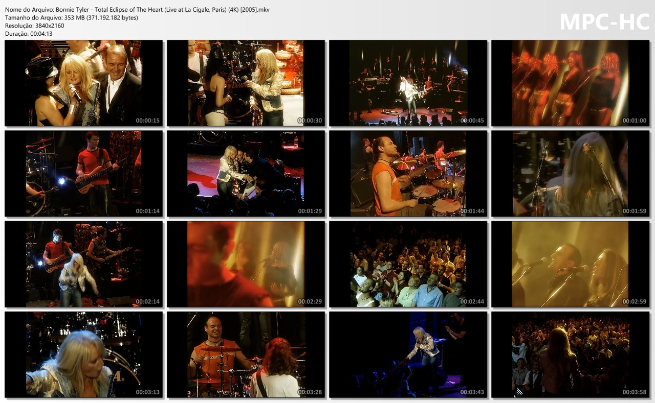 Bonnie Tyler - Total Eclipse of The Heart (Live at La Cigale, Paris) (4K) [08.06.2005]