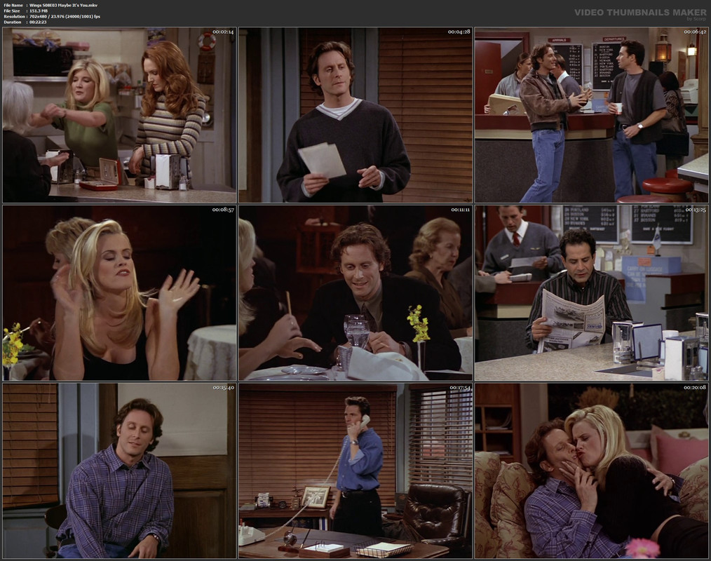 Wings S08E03 Maybe It's You.mkv