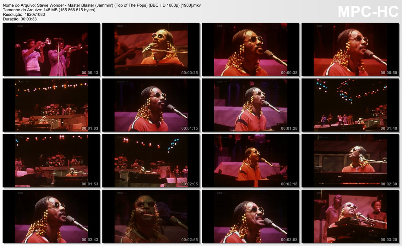 Stevie Wonder - Master Blaster (Jammin') (Top of The Pops) (BBC HD 1080p) [18.09.1980]