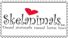 Skelanimals Stamp