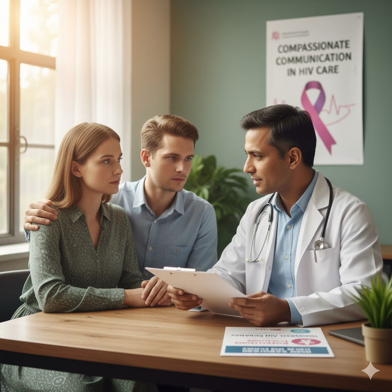 Compassionate Communication in HIV Care: Sharing Test R...