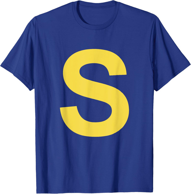 Letter S Funny Chipmunk Group Matching Halloween Unisex T-Shirt
