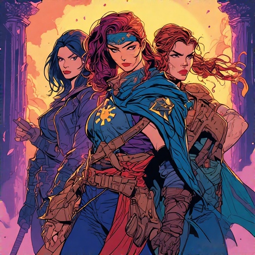 Female-strong-RPG-heroes-Creat-2