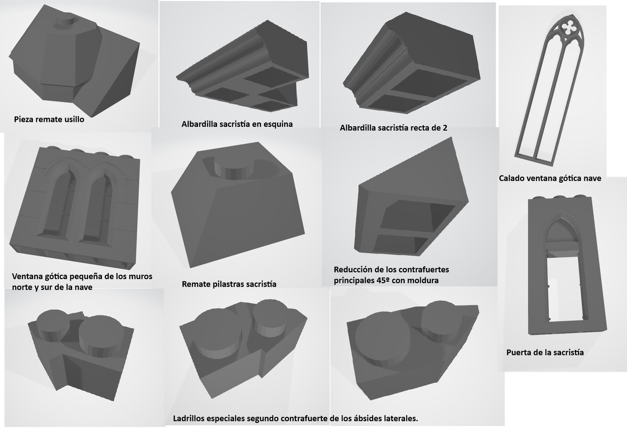 piezas diseñadas capitulo 3