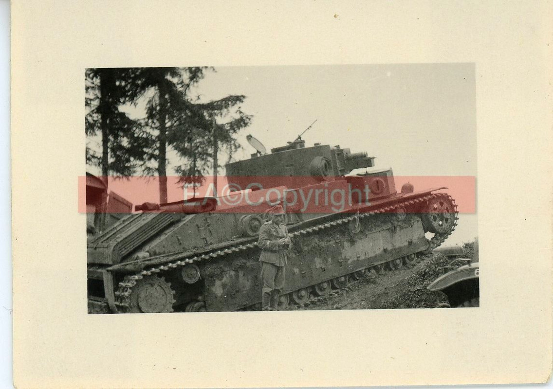 Tank Panzer Kämpfe Russland Foto