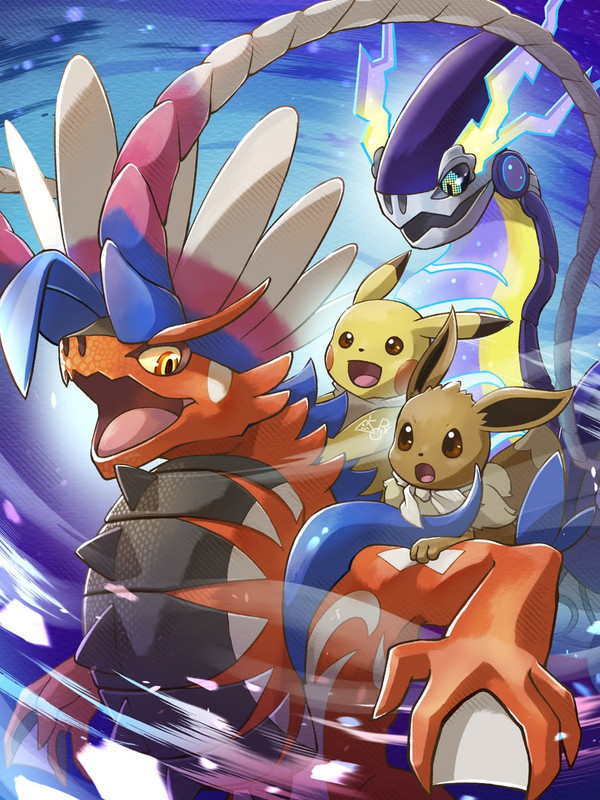 pikachu-eevee-koraidon-and-miraidon-poke
