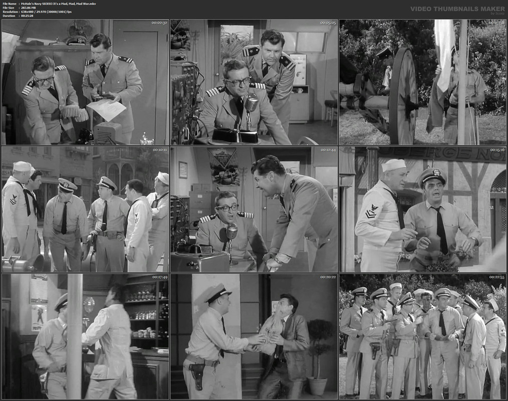 McHale's Navy S03E03 It's a Mad, Mad, Mad War.mkv