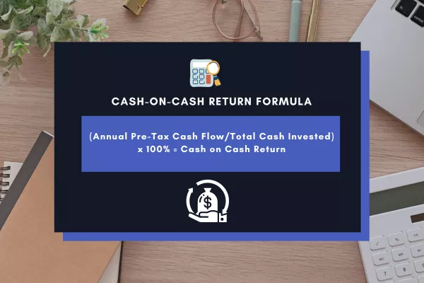 Cash on cash return formula