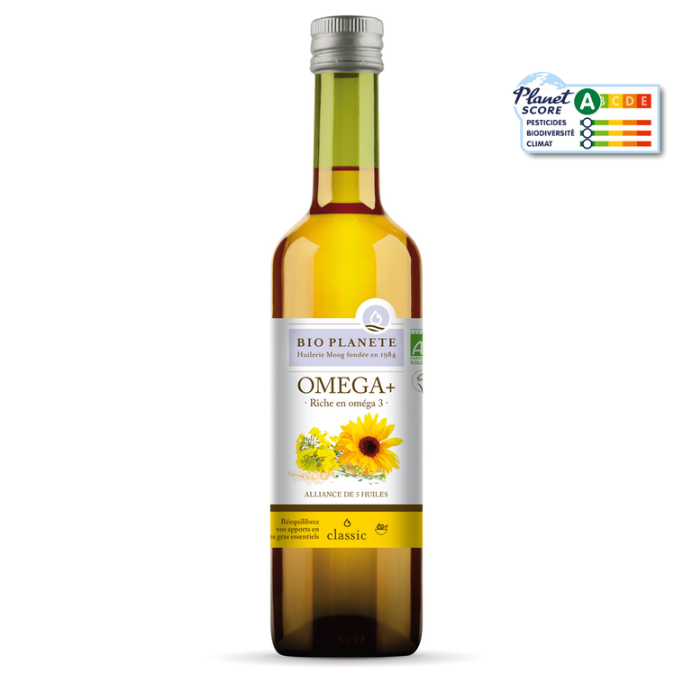 BE012 3445020001526 Huile Oméga Bio Planète 500ml