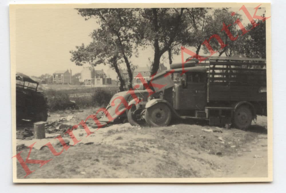 Foto Wehrmacht Frankreich Dünkirchen Malo Bray D