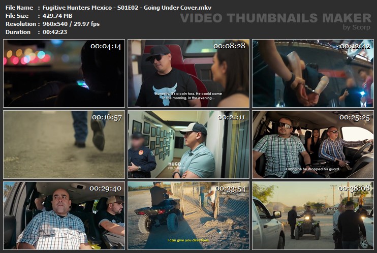 Fugitive Hunters Mexico - S01E02 - Going Under Cover.mkv