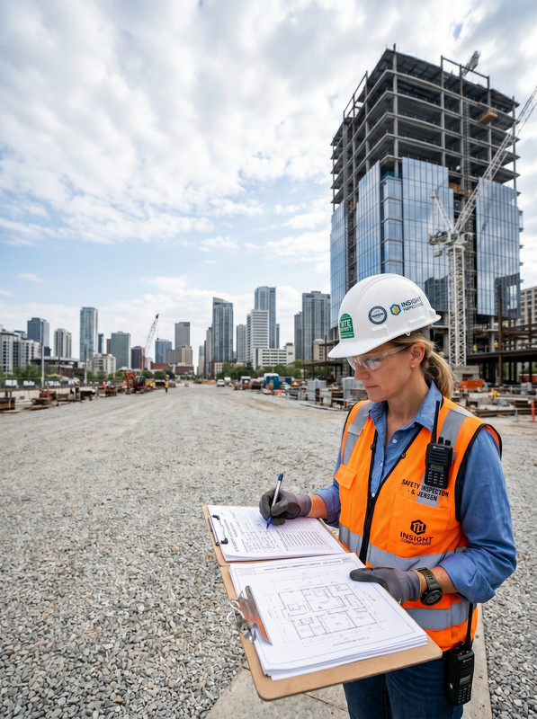 Construction quality assurance inspection