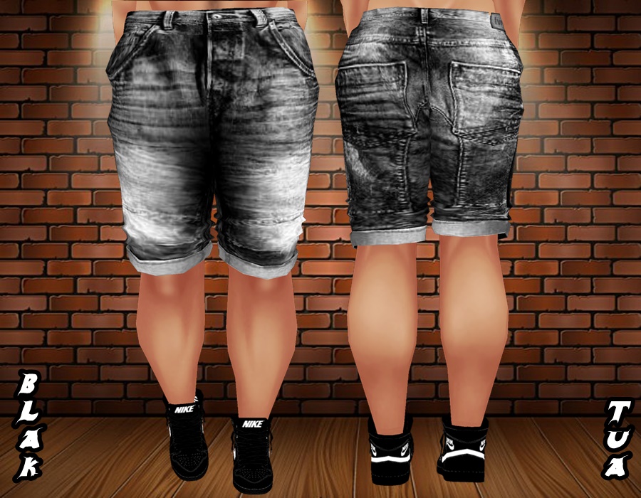 BLAK-JEANS-SHORTS