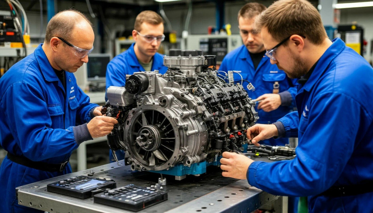 Ремонт двигатель