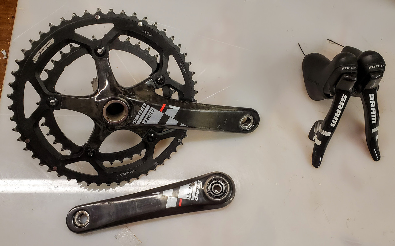 sram force 2x10 groupset