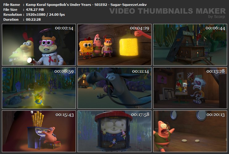Kamp Koral SpongeBob's Under Years - S01E02 - Sugar-Squeeze!.mkv