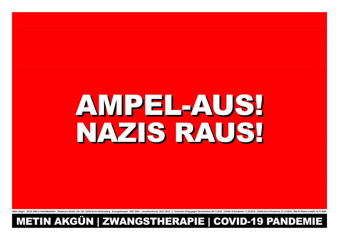 Ampel-Aus! Nazis raus!