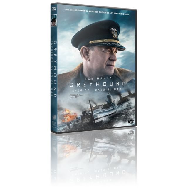 Portada - Greyhound: Enemigos Bajo el Mar [BDVD5] [Pal] [Cast/Ing] [Sub:Varios] [Bélico] [2020]