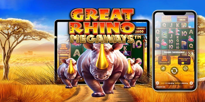 Slot Great Rhino Dengan Hadir Dengan Panduan Jackpot