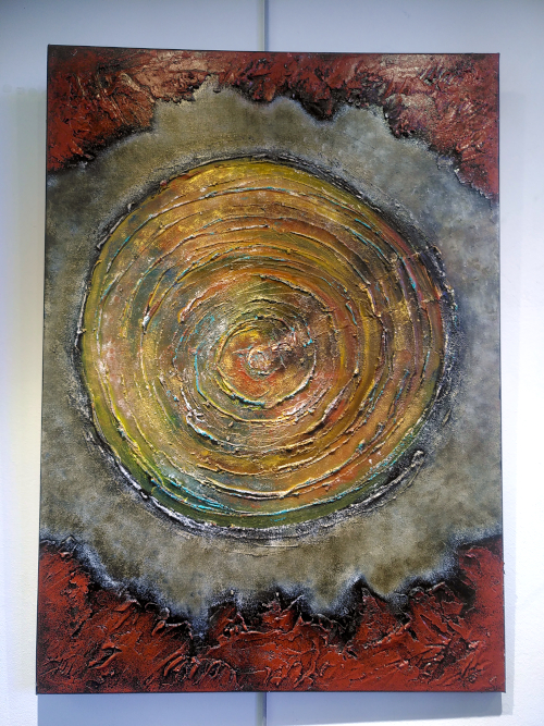 peinture spirale