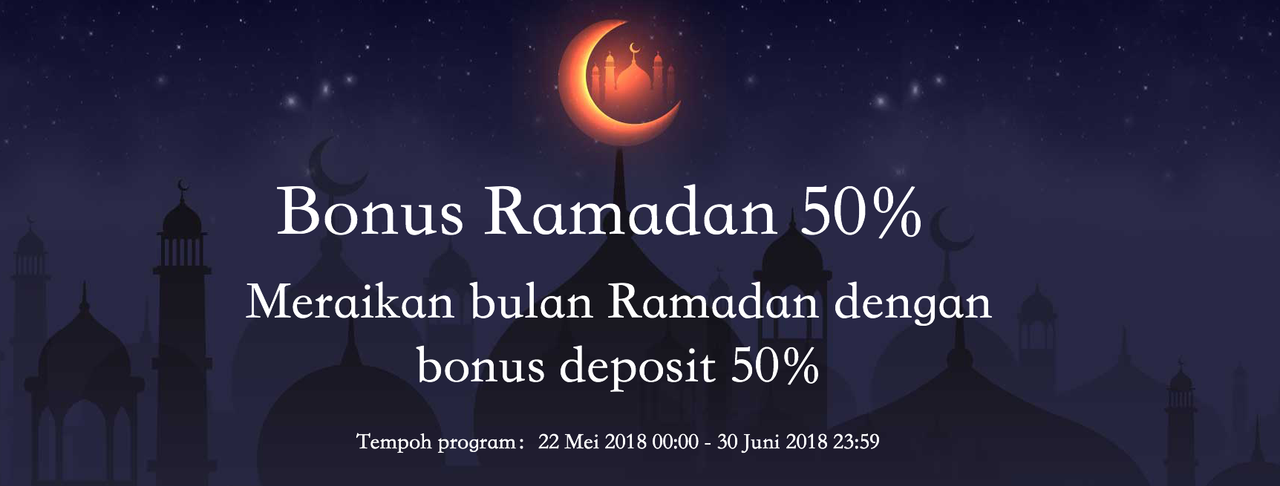 Bonus Ramadan 50%
