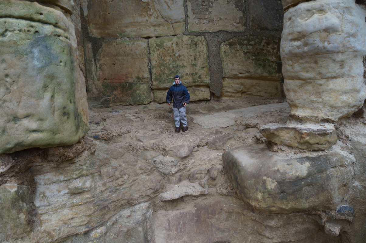 Action Man at Bodiam Castle 2016. DSC01313