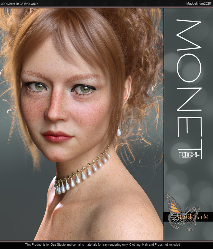 MDD Monet for G8F (IRAY ONLY) MDD Monet for G8F (IRAY ONLY)